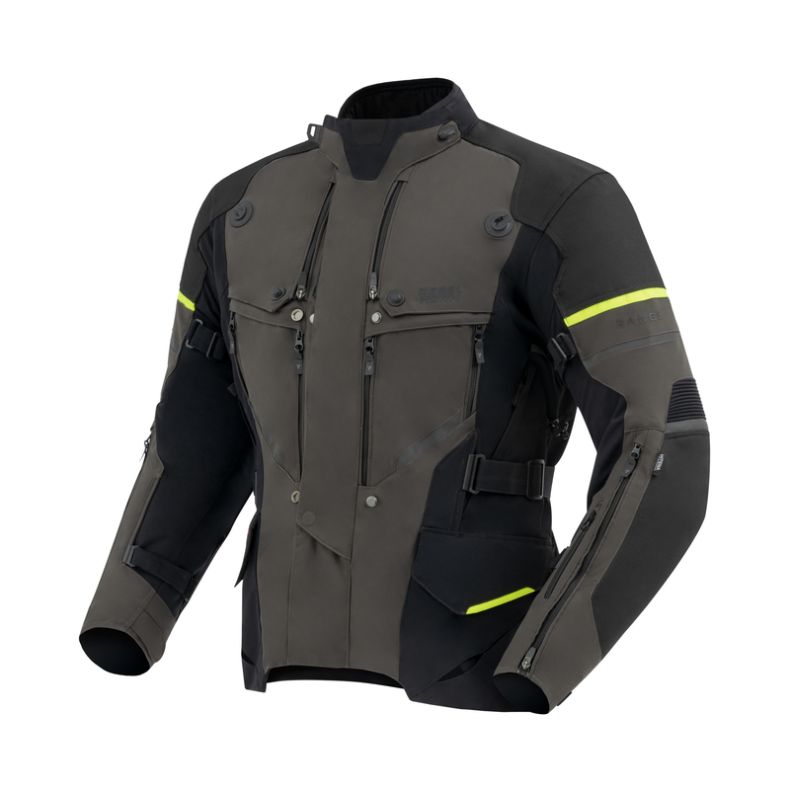 Куртка текстильная rebelhorn range anthracite/black/fluo yellow