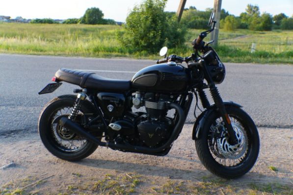 Triumph Bonneville T120 Black, 2023 г.