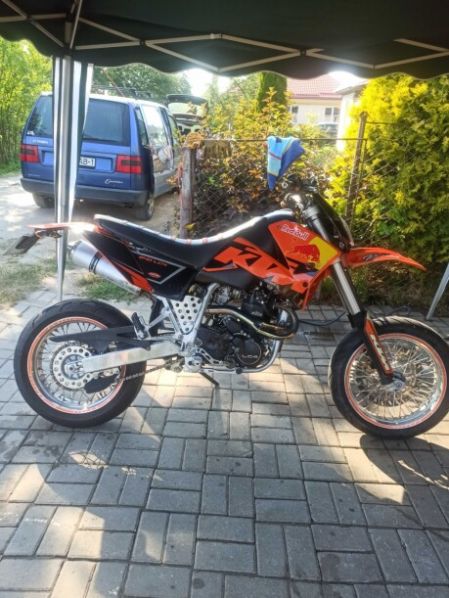 KTM 640 4T EGS с электро стартером, 2002 г.