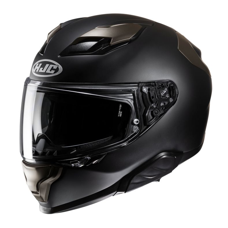 Шлем hjc f71 semi flat black titanium