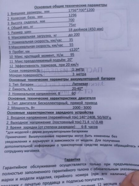 Citycoco X11 GT Х11 3000, 2024 г.