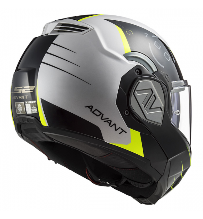 Шлем LS2 FF906 Advant Codex White Black