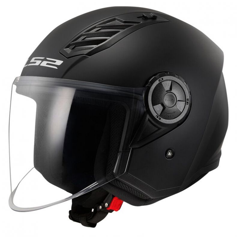 Шлем ls2 of616 airflow ii solid matt black-06