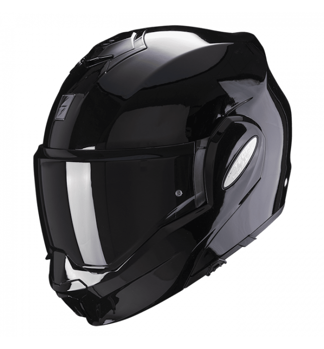 Шлем Scorpion EXO-Tech EVO чёрный глянцевый
