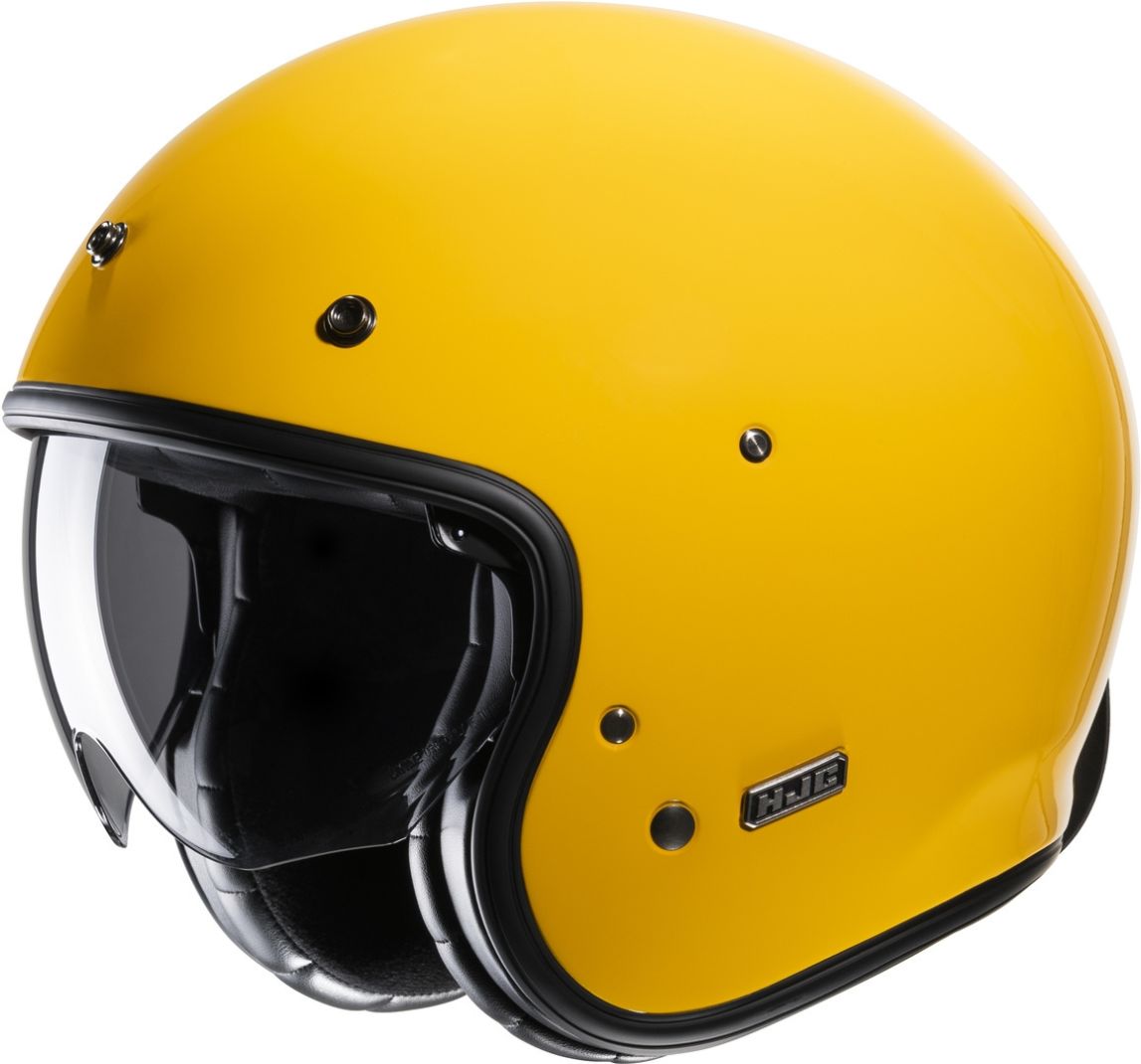 Мотоциклетный шлем hjc v31 deep yellow