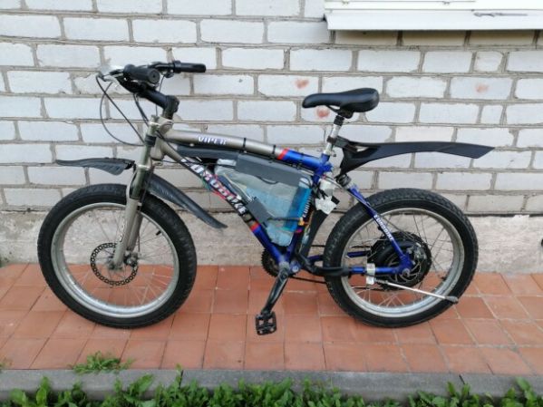 Эксклюзив Custom Электровелосипед 67V (3кBт) 25А., 2025 г.