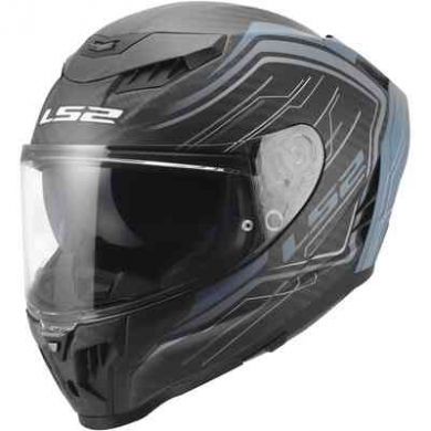 Шлем ls2 ff807 dragon subic blue petrol