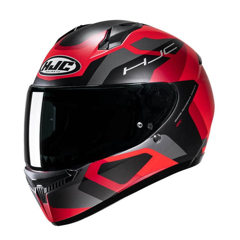 Шлем hjc c10 tins black/red