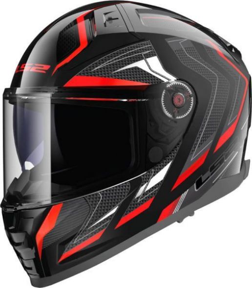Шлем ls2 ff811 vector ii alizer black red-06