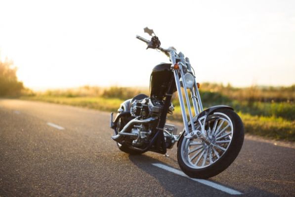 Эксклюзив Редкая модель Bourget’s Bike Works Dragon Rigid Choppe, 2006 г.