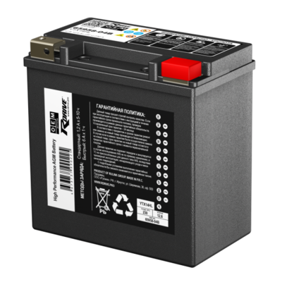 МОТО Аккумулятор RDrive OEM ДЕТАЛИ YTX14HL (65958-04B HARLEY DAVIDSON)