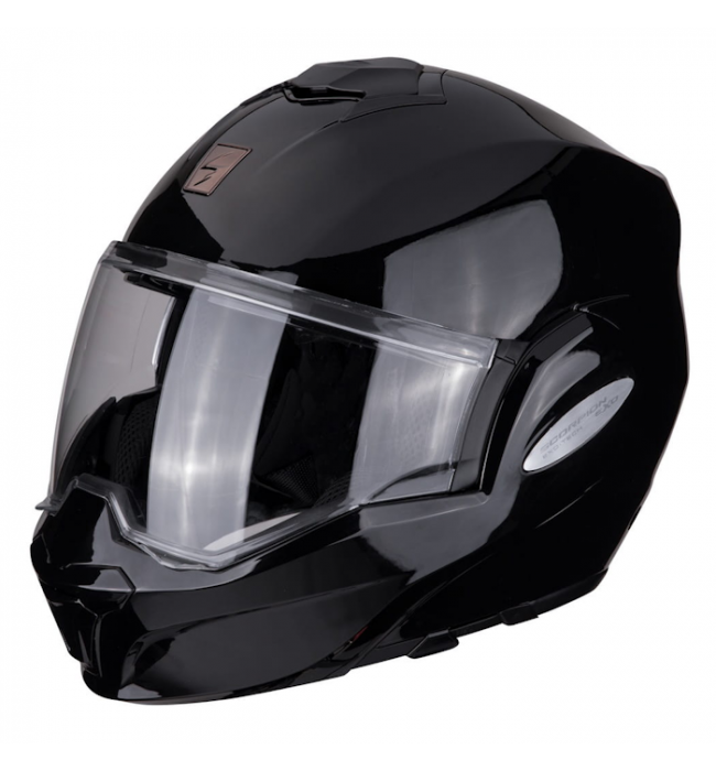 Шлем Scorpion EXO-Tech EVO чёрный глянцевый