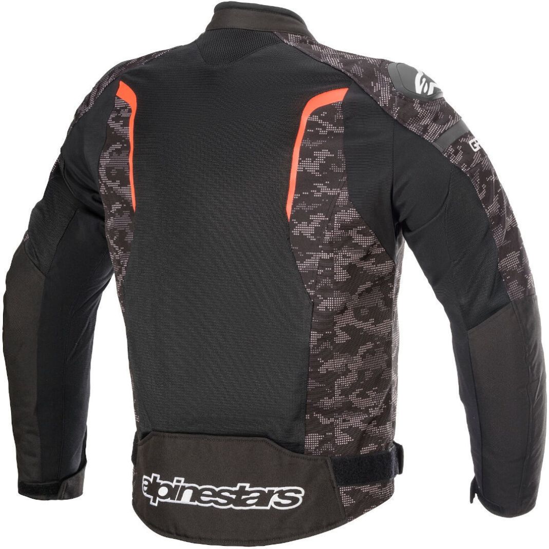 Куртка текстильная alpinestars t-gp plus r v3 black camo/fluo red