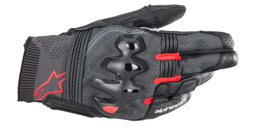 Перчатки alpinestars morph sport black/bright red