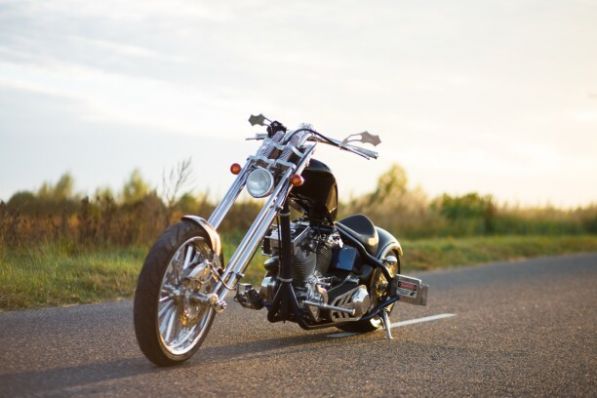 Эксклюзив Редкая модель Bourget’s Bike Works Dragon Rigid Choppe, 2006 г.