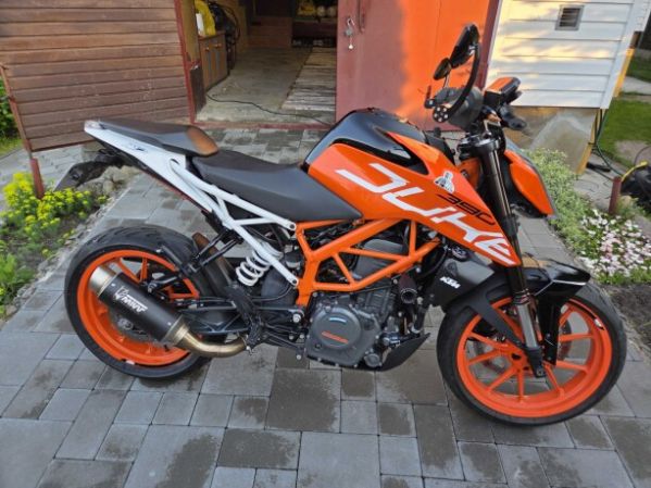 KTM 390 duke, 2020 г.