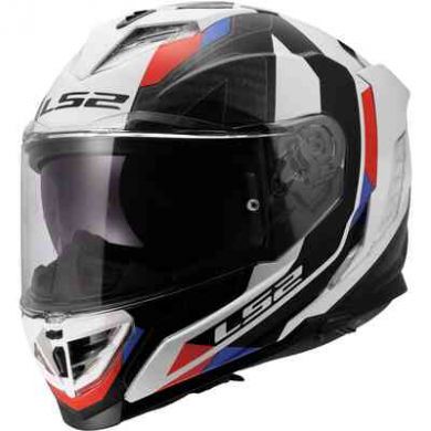Шлем ls2 ff818 storm iii sporty white blue red