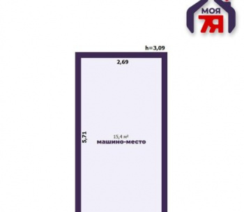 Продам Машиноместо, Минск Дзержинского просп., 15,4 м²