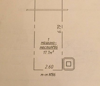 Сдам Машиноместо, Минск Сурганова ул., 17,7 м²