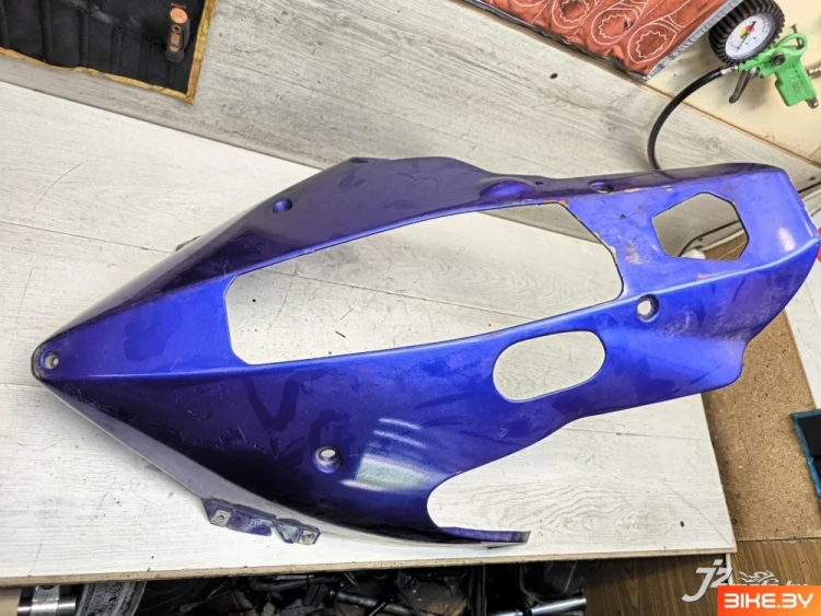 Элемент пластика нижний (плуг) Yamaha YZF1000R Thunderace (1996-2001)