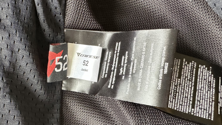 DAINESE HYDRAFLUX 2 AIR D-DRY JACKET