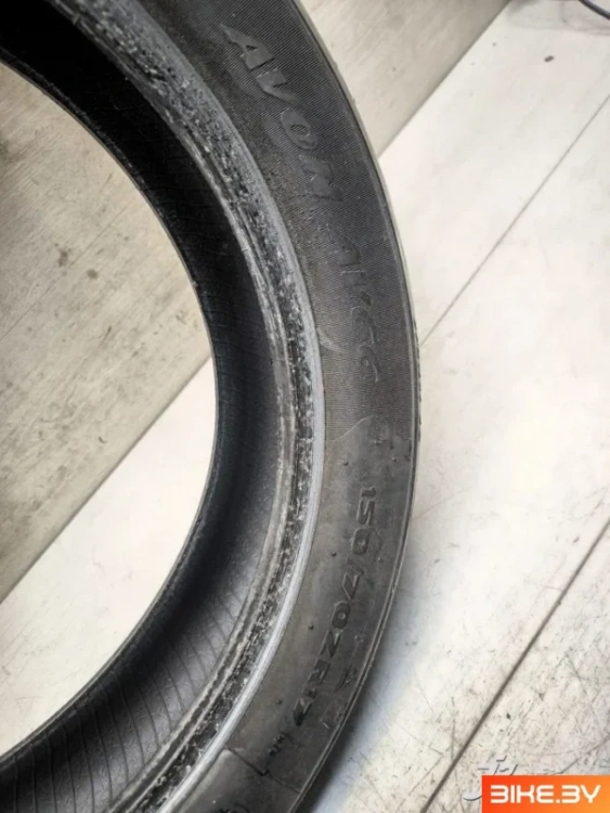 Мотошина AVON SHTORM 3D 150/70-17 (дата выпуска 36/21) Honda NT650V Deauville (1998-2001)
