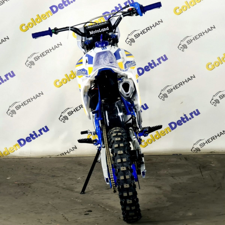 Пит-байк Motoland TCX 125 E 14/12 + фара, 2026 г.