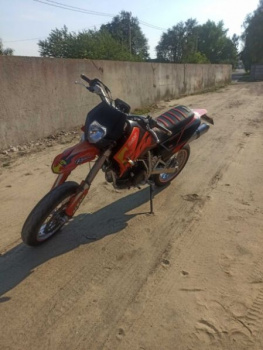 KTM 640 4T EGS с электро стартером, 2002 г.