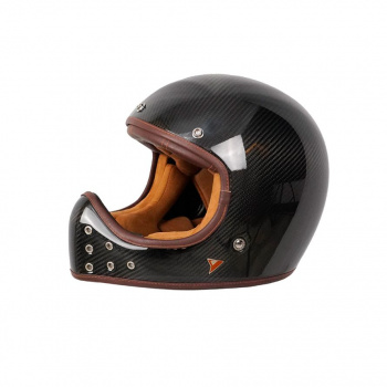 Мотоциклетный шлем the rock carbon black r.22.06