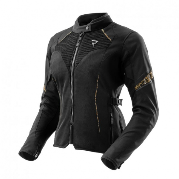 Куртка текстильная rebelhorn jax lady black/gold