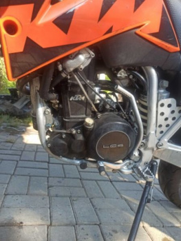 KTM 640 4T EGS с электро стартером, 2002 г.