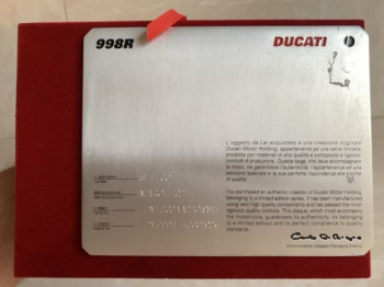 Ducati Superbike 998R, 2002 г.