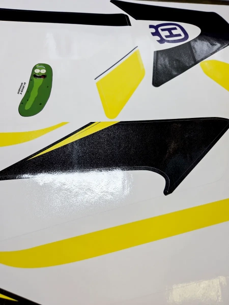 Наклейки (графика) мотоцикла  husqvarna 2016-2019, GR7, Avantis enduro hs, Husky