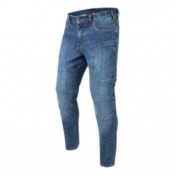 Джинсы rebelhorn rage ii tapered fit washed blue