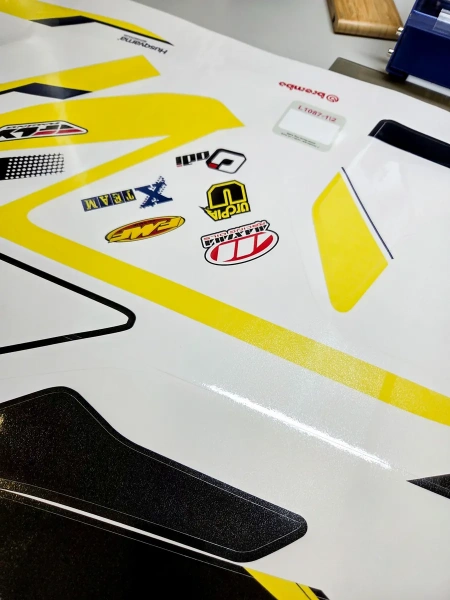 Наклейки (графика) мотоцикла  husqvarna 2016-2019, GR7, Avantis enduro hs, Husky