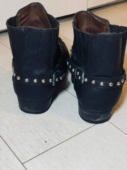 Мото ботинки казаки 
