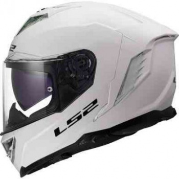 Шлем ls2 ff818 storm iii solid gloss white