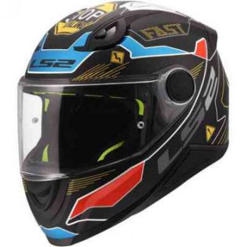 Шлем ls2 ff812 kid zero grey red