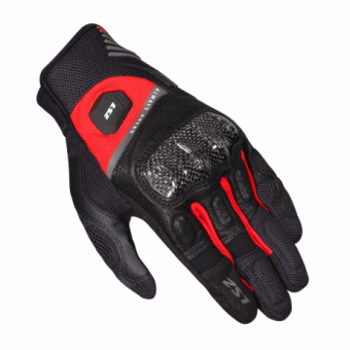 Перчатки ls2 atom man black red
