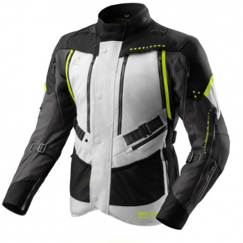 Куртка текстильная женская rebelhorn hardy 3.0 black light grey fluo yellow