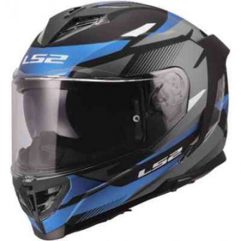 Шлем ls2 ff818 storm iii komai black blue