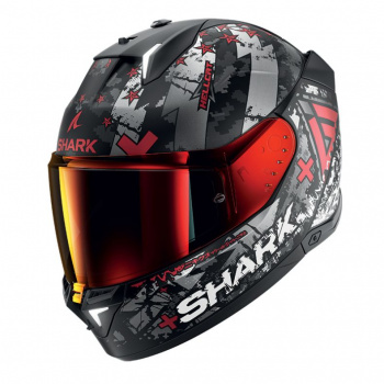 Шлем shark skwal i3 hellcat mat red