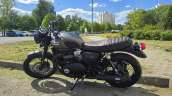 Triumph Bonneville T100 Black, 2020 г.