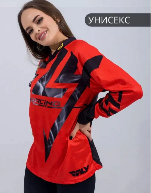 Мотоджерси FLY Красная