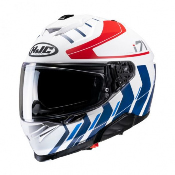 Мотоциклетный шлем hjc i71 simo white/red/blue