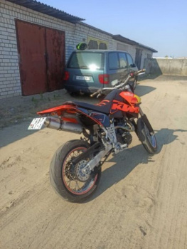 KTM 640 4T EGS с электро стартером, 2002 г.