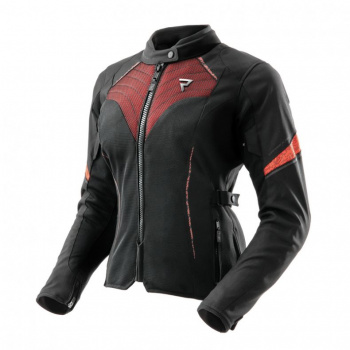 Куртка текстильная rebelhorn jax lady black/red