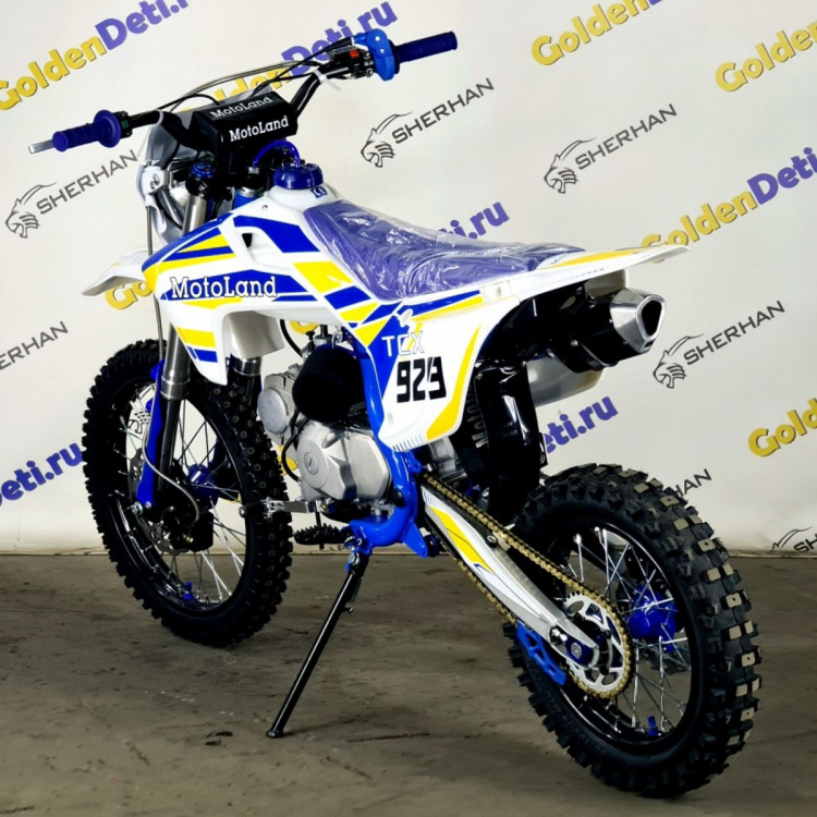 Пит-байк Motoland TCX 125 E 14/12 + фара, 2026 г.
