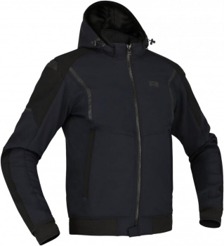 Куртка richa atomic 2 hoodie wp black/dark blue