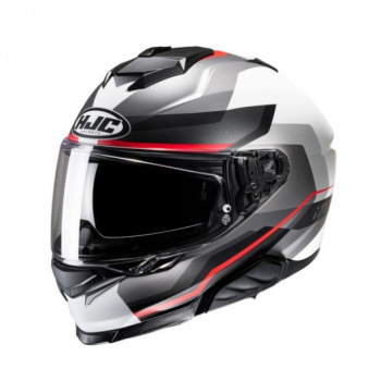 Мотоциклетный шлем hjc i71 nior grey/red